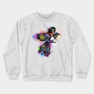 Watercolour Magpie Crewneck Sweatshirt